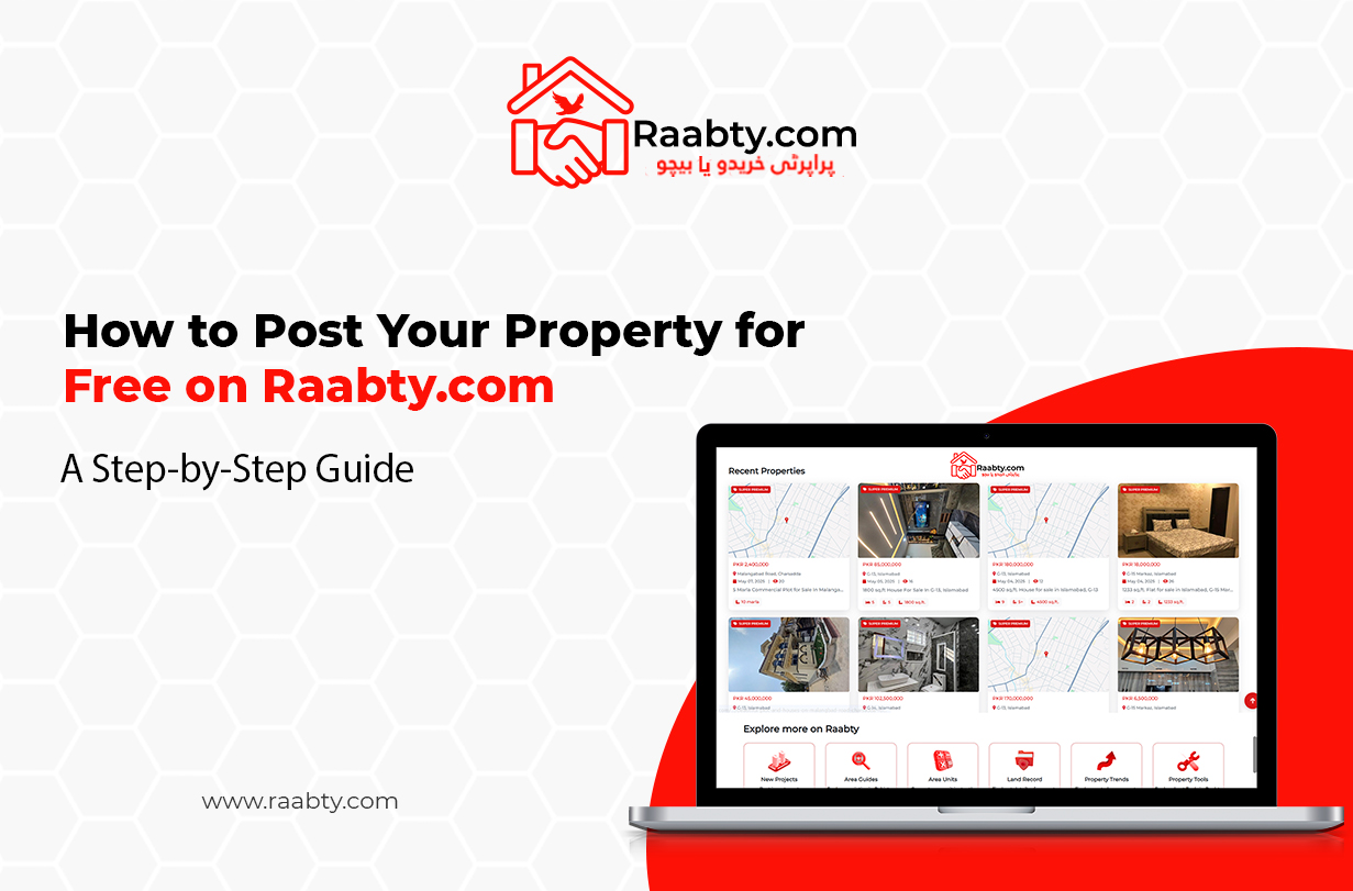How to Post Your Property for Free on Raabty.com: A Step-by-Step Guide
