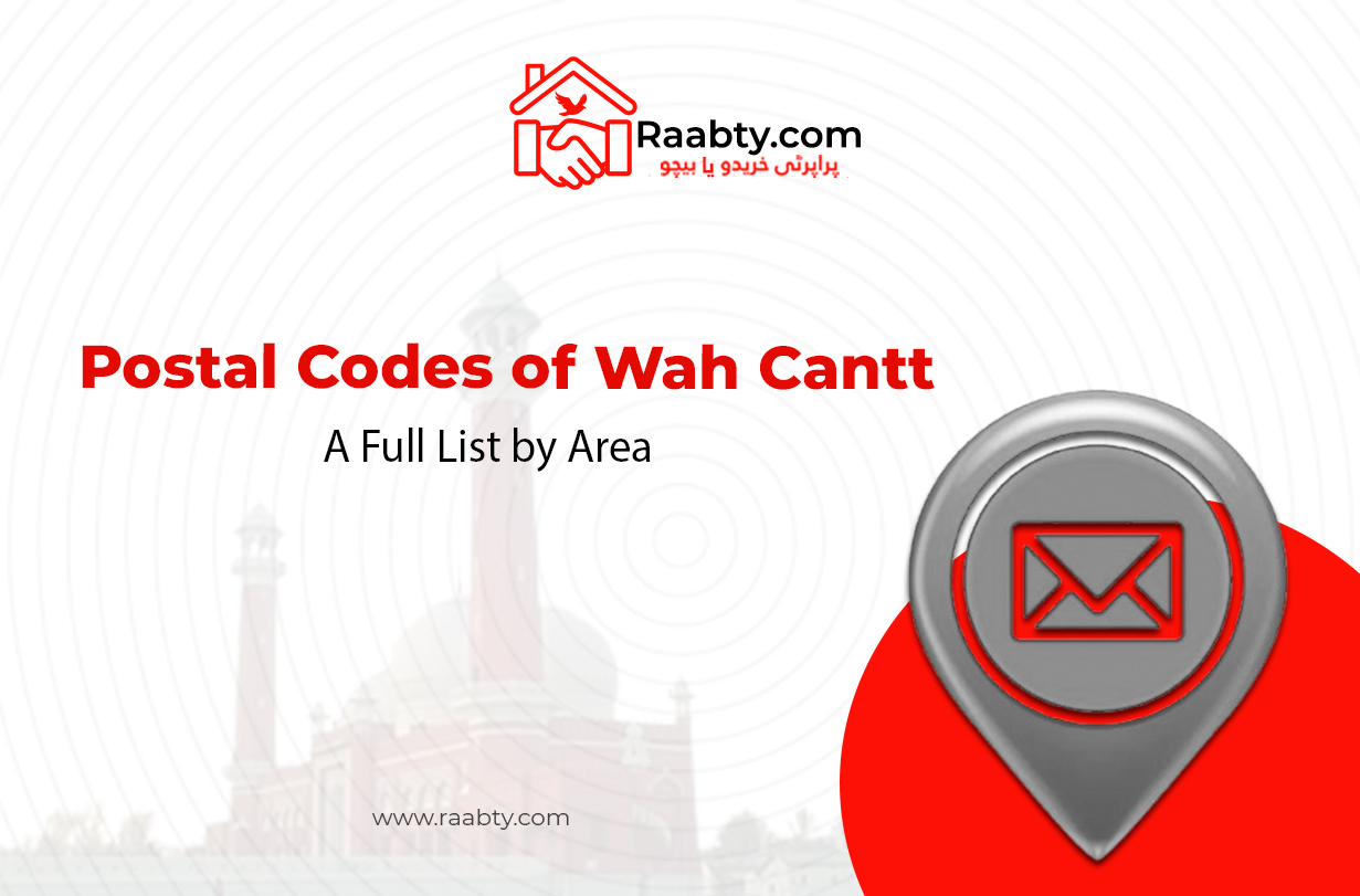 Postal Codes of Wah Cantt:  A Full List by Area