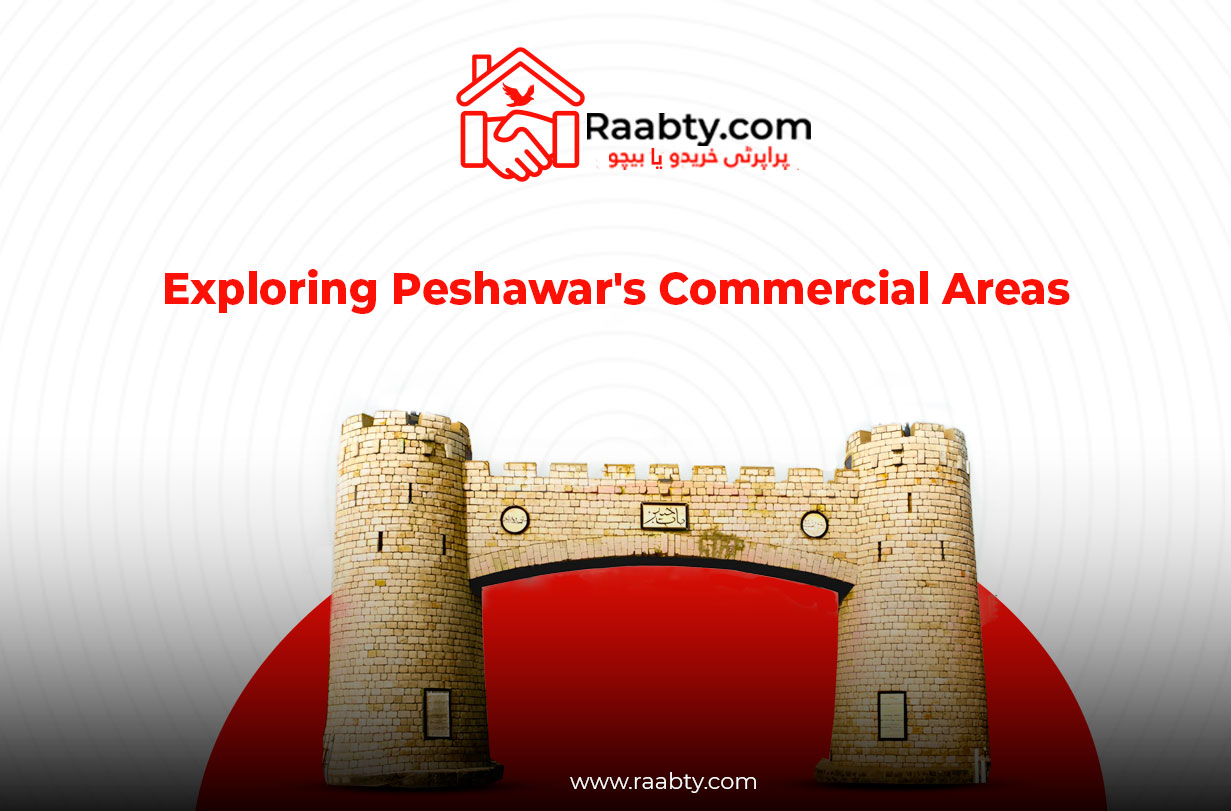 Exploring Peshawar's Key Commercial Areas 