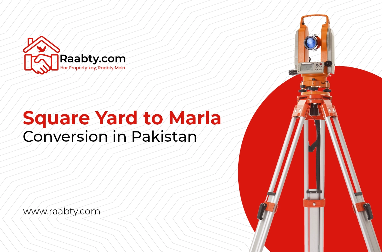 Square Yard to Marla Conversion in Pakistan