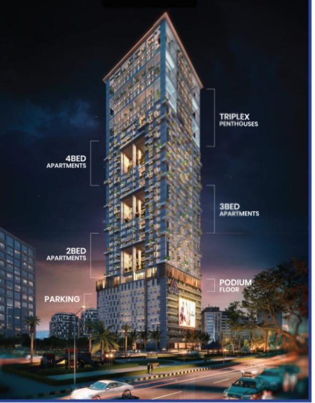 2161 sq.ft. Flat for sale in Karachi, Clifton - Block 2   