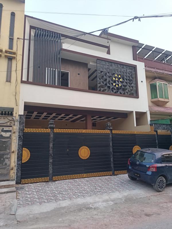 7 Marla Brand New Luxury Solid Construction House For Sale Phase 6, Sector F5, Peshawar