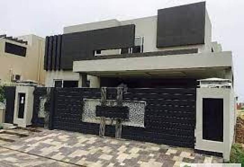 1 Kanal Double Story Gray Structure House for Sale in lahore 