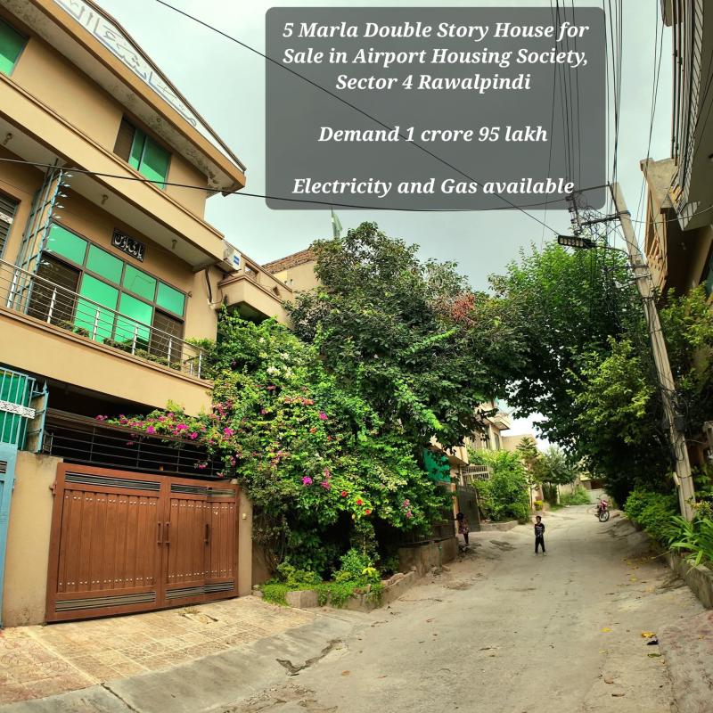 5 Marla Double Story House For Sale In Airport Housing Society, Rawalpindi