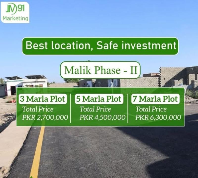 5 Marla Residential Plot For Sale 