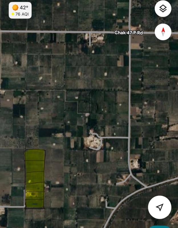 7.5 Acre Agricultural Land for sale Chak 51/p Rahim Yar Khan