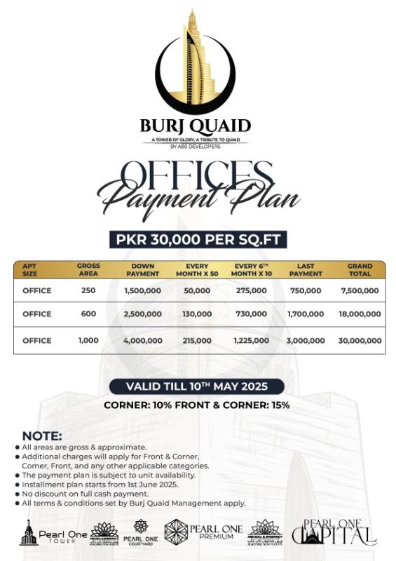 600 sq. ft. penthouse for sale in  Karachi, DHA City Karachi