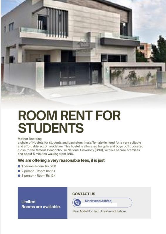 ROOM FOR RENT