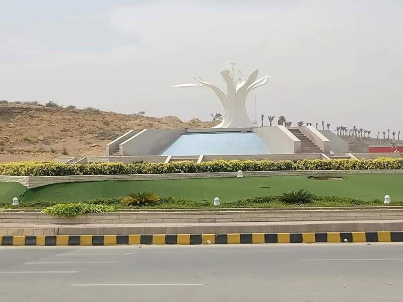  DHA City Karachi Sector 4B 300sq yards Plot For sale 